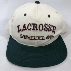 LaCrosse Lumber Co Ball Cap Hat Adjustable Baseball Snapback One Size Fits Most